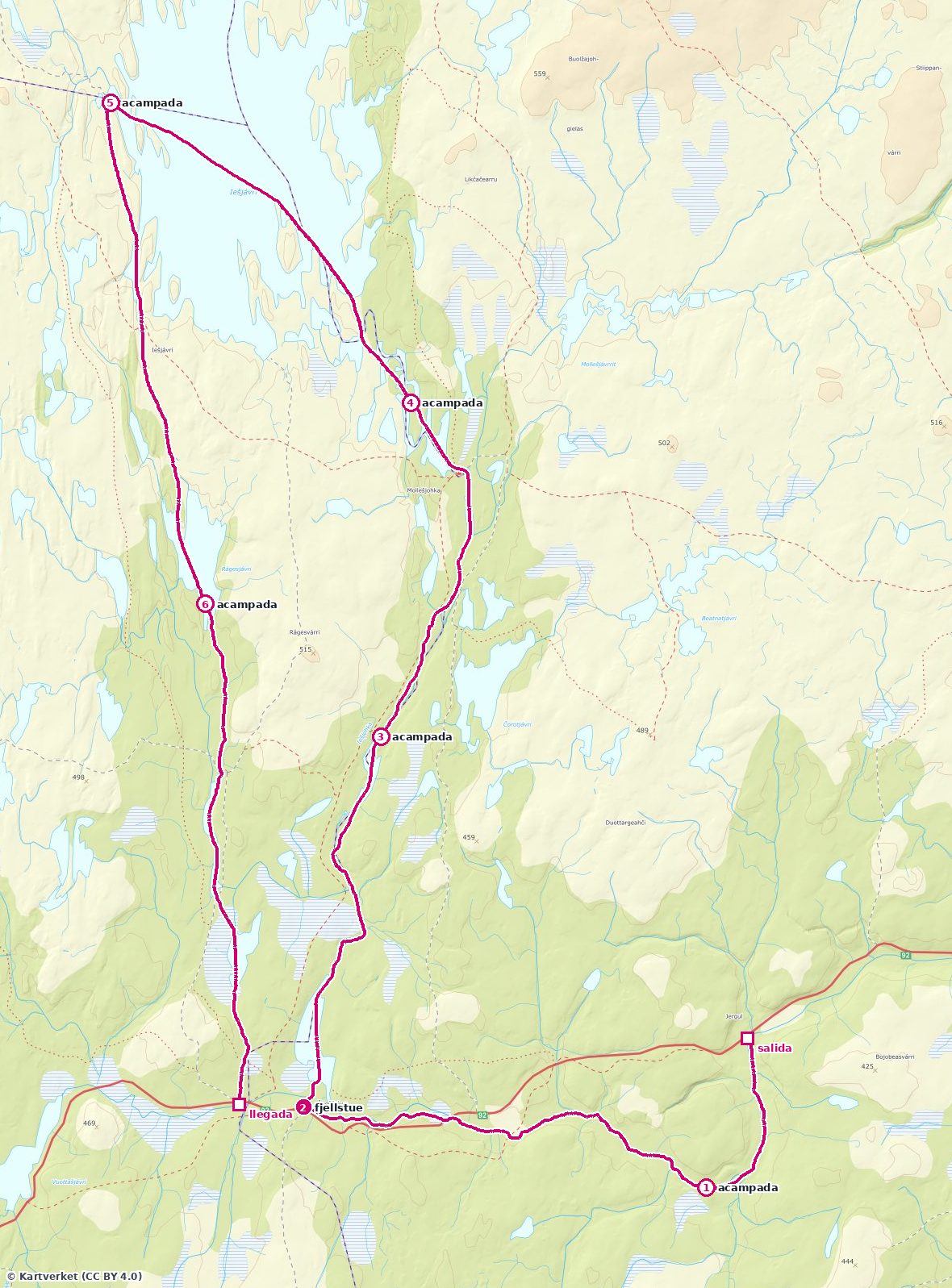 Finnmarksvidda (Jotka–Karasjok)